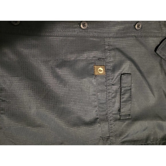 The‎ American Outdoorsman Men's Indian River Fishing Shirt UPF40 Quick Dry Large - Picture 2 of 4